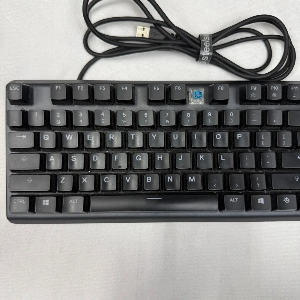 SteelSeries Apex 5 Hybrid Mechanical Gaming Keyboard Black KB-00013 OLED Display